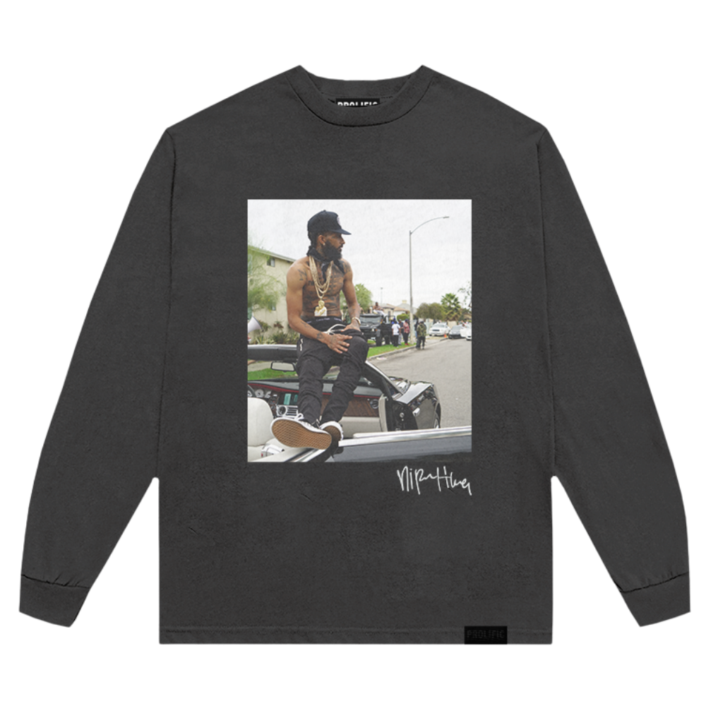 Prolific All Money In Car Long Sleeve Front