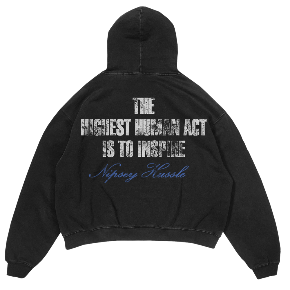 Prolific Hussle Inspire Hoodie Back